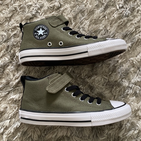 Converse Other - Converse All-Star high-top Chuck Taylor kids green NEW size 2 sneakers